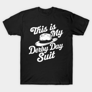 Derby Day 2024 Horse Racing, This Is My Derby Day Suit T-Shirt